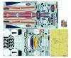 Porsche 956 Sticker Bag, model decal set