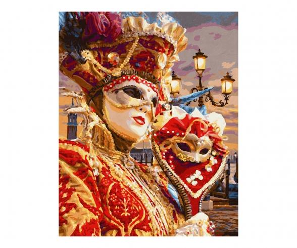 Carnival in Venice 40 x 50 cm - Painting by Numbers