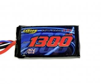 7,4V/1300 mAh 20C LiPO Batt. LR634 T-Pl.