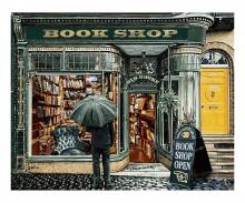 English Bookshop 40 x 50 cm - Painting by Numbers