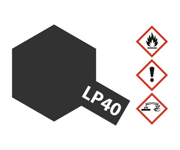 LP-40 Metallic Black, lacquer paint, 10 ml