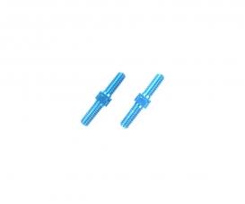 Alum. Turnbuckle Shaft 3x18mm (2) blue