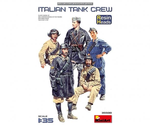 1:35 Fig.-Set It. Tank Crew. Res.He.(5) 1:35 Fig.-Set It. Tank Crew. Res.He.(5)
