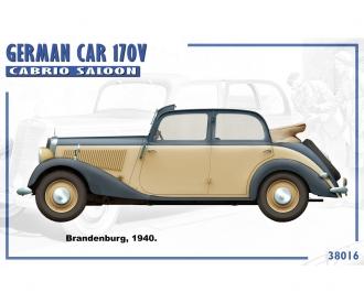 1:35 Voiture allemande Type 170V Cabrio