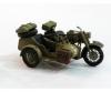 1:48 WWII German Motorcycle & Sidecar, assembly kit
