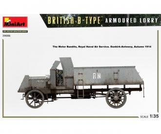 1:35 Camion britannique. WWI Camion blindé type B