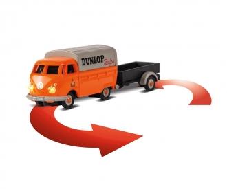 1:87 VW T1 Bus Dunlop w.trailer 100% RTR