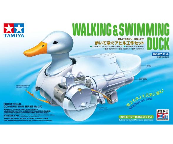 Walking & Swimming Duck Model with Moving Action