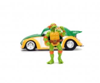 Buy Turtles 1959 VW Drag Beetle 1:24 online | Jada Toys