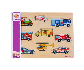 Puzzle Véhicules de Secours en Bois