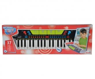Simba My Music World Keyboard für Kinder - 32 Tasten, Demosongs & Rhythmen