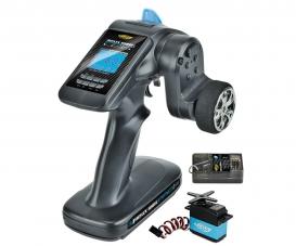 Carson 500501543 Reflex Wheel Start - Receptor de radio para coche (2,4 GHz, para construcción de maquetas, accesorios, control remoto, receptor) , color/modelo surtido