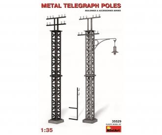 1:35 Metal Telegraph Poles