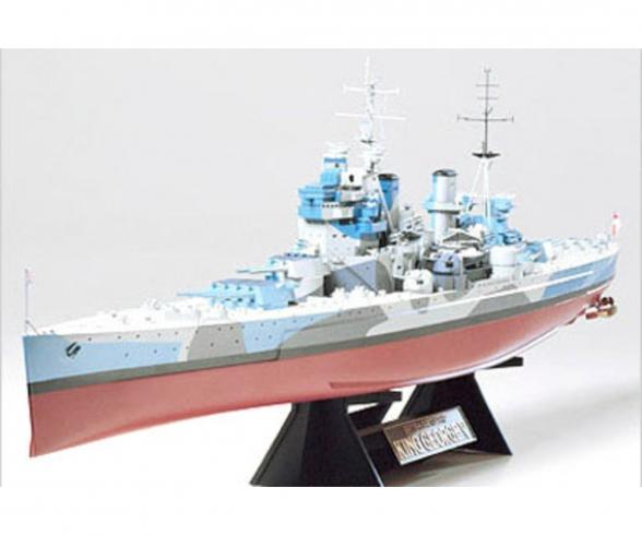 1:350 King George V battleship model kit