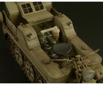 NSU HK 101 Kettenkrad model kit in 1:9 scale