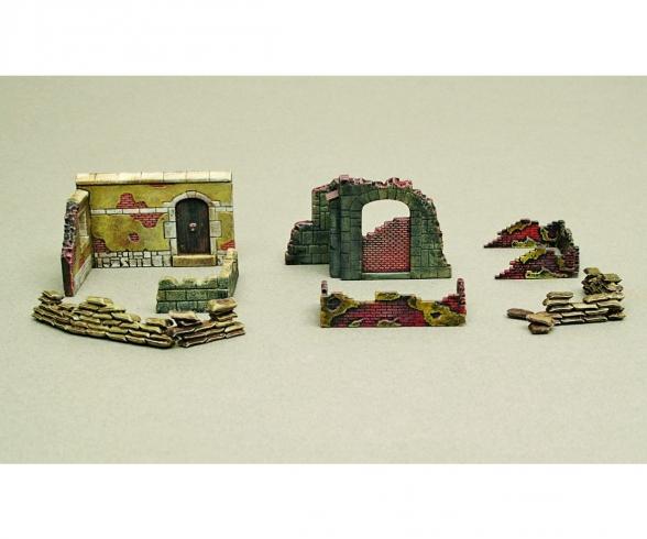 Italeri Walls and Ruins II Diorama Kit 1:72