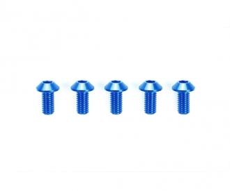 3x6mm HG Alu HH Screw Blu *5