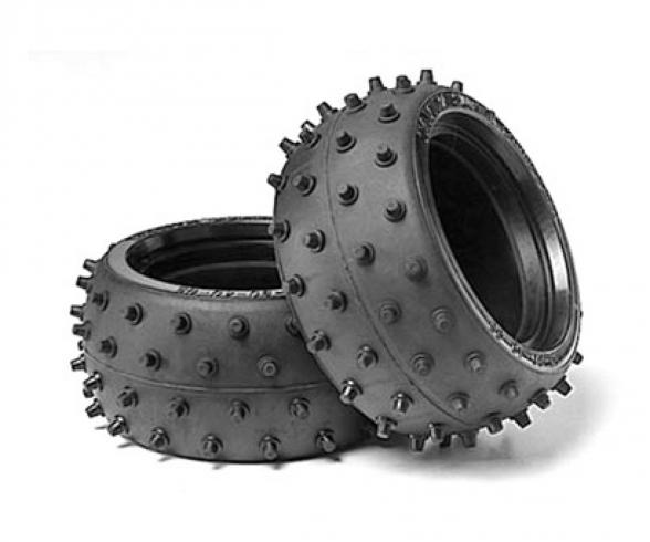 Buggy-Reifen Stud Spike 38mm (2) br./hi.