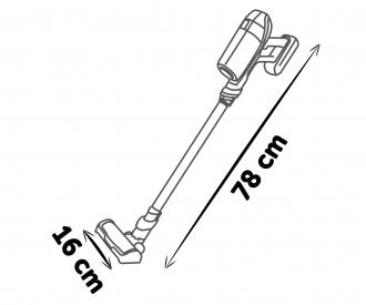 Smoby Rowenta Staubsauger X Force Flex