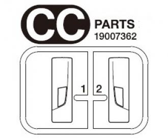 CC Parts Clear Taillights S770, model accessory