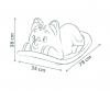 Smoby Life Bascule Chat Bleu