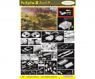 1:35 Pz.Kpfw.III Ausf.M w/Schurzen