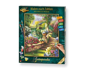 Paradisal Garden 40 x 50 cm - Painting by Numbers