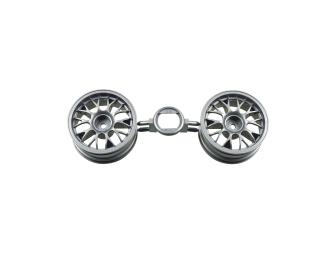 1:10 Hinterrad-Set, Modellräder, 3-mm-Achse