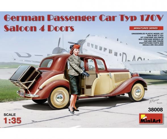 1:35 Voiture allemande type 170V limousine 4 portes