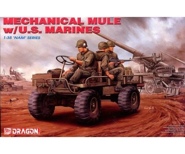 1:35 Mechanical Mule w/U.S. Marines