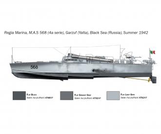 Italeri M.A.S. 568 4a Torpedoboot 1:35 Kit