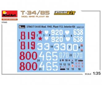 1:35 T-34/85 Mod. 1945 Plant 112 Inter.