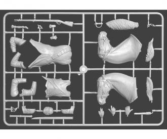 1:16 Fig. Fr. Dragoon. Napoleonic Wars