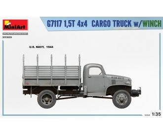 1:35 US Cargo Truck G7117 w/Winch (2)