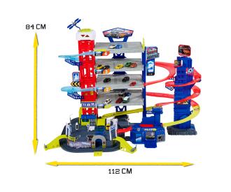 Majorette Super Chase Center+5 Vehicles