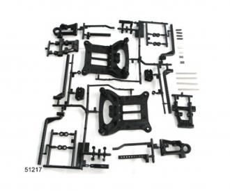 TT-01D/R/E B-Parts, RC spare parts set, 42 pieces