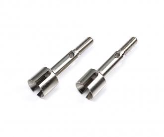 Wheel Axle (2), RC spare part, 35 mm metal