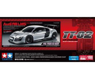 1:10 RC Audi R8 LMS 2008 TT-02 Lack.