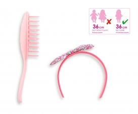 Cor. MC Hair Brush Set- Floral