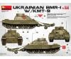 1:35 Ukrain. BMR-1 avec. KMT-9 Rouleau de mines