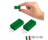 Blox 500 green 8 pin Bricks loose