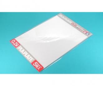 Clear Pla-Plate 0.2mm B4, model sheet, 5 pack
