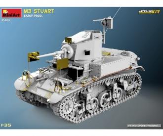 1:35 M3 Stuart frühe Produktion Interior Kit