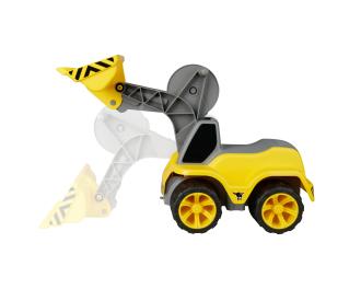 BIG Power Worker Maxi  Wheel Loader with Movable Shovel 3+ Yellow