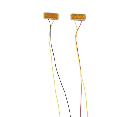 1:14 Strobe Light orange, model accessory, 2 pcs