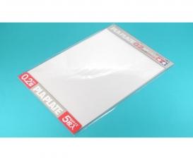 Clear Pla-Plate 0.2mm B4, model sheet, 5 pack