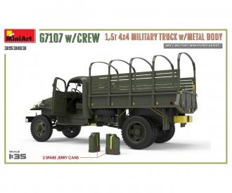 1:35 US Cargo Truck G7107 w/CREW (3)Mbod