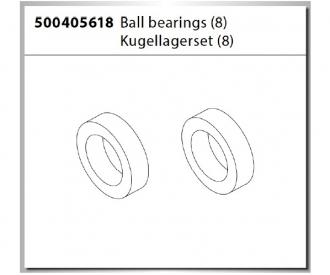 X-Crawlee pro Kugellager (8 St.)