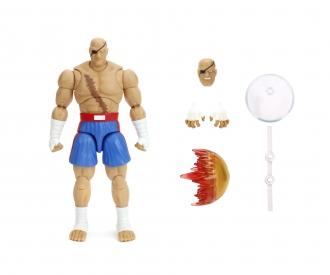 Street Fighter II Sagat 7.5" Figure