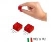 Blox 100 red 4 pin Bricks in Box